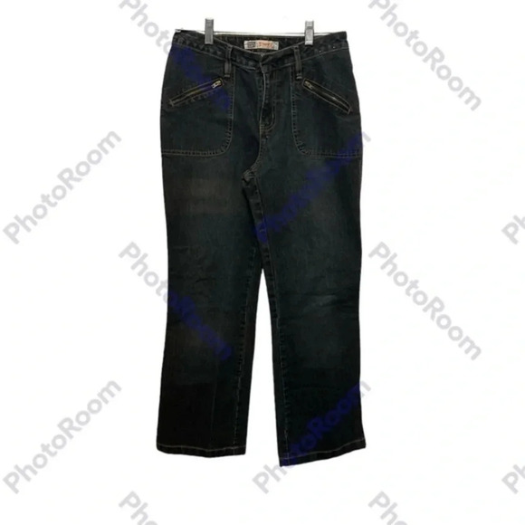 Faded Glory Stretch Boho Vibe Bootcut Jeans Size 8 - Picture 2 of 10